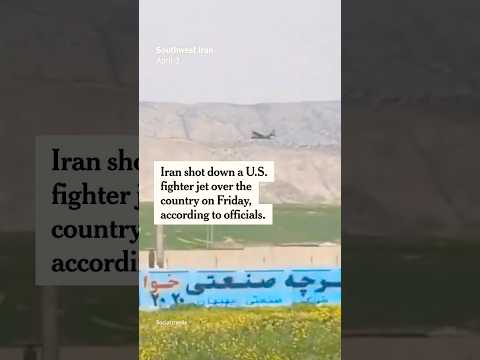 Search and Rescue Underway After Iran Downs U.S. Fighter Jet