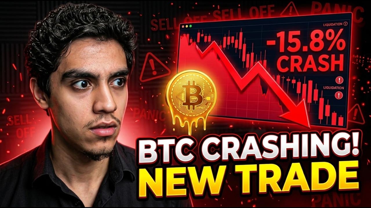 Bitcoin Massive Drop (New Trade)🚨