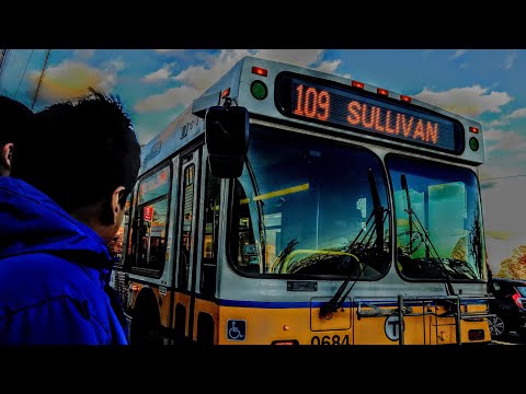 A Ride on a New Flyer D40LF #0684 on Route 109 towards Sullivan Square Station - 01/01/2019 - Part 3