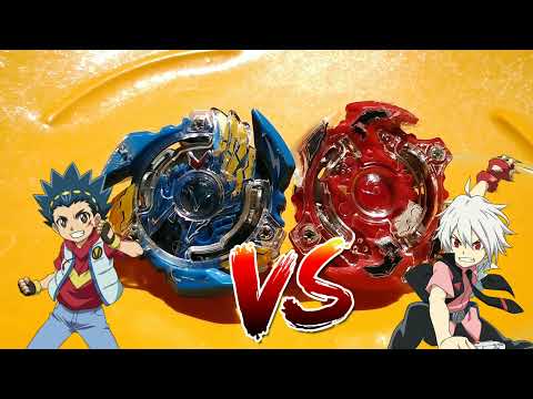 Beyblade burst - victory valkrie .B.V vs storm spriggan .K.U - valt vs shu