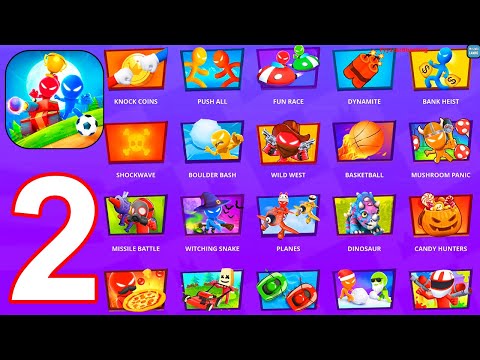 Stickman Party: 1 2 3 4 Player Games Free - Gameplay Walkthrough Part 2 - YouTube