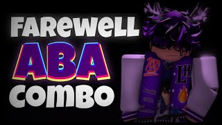 Farewell, ABA COMBO