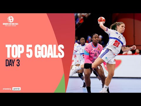 TOP 5 GOALS 🔥 | Day 3 | Women’s EHF EURO 2024