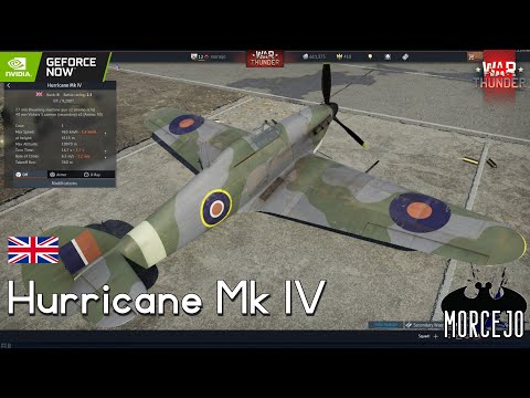 Hurricane Mk IV - #WarThunder #RAF #testflight
