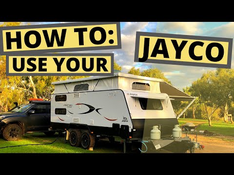 HOW TO: Use your Jayco Caravan - Toilet, Hot Water, Water Tank, Fridge, Electrical, Awning & Pop-top