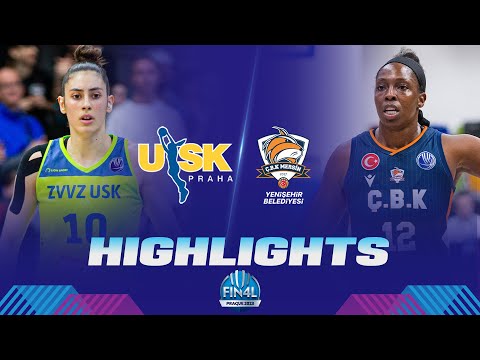 ZVVZ USK Praha v CBK Mersin Yenisehir Bld | Semi-Finals Highlights | EuroLeague Women 2022-23