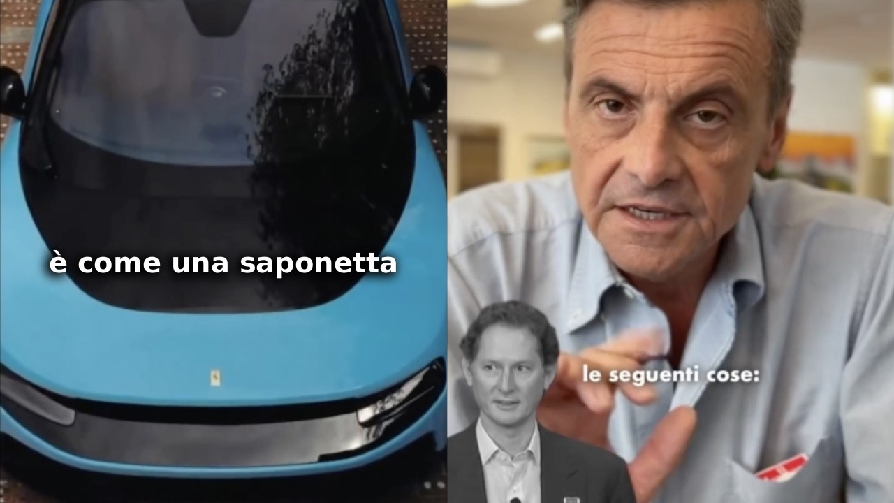 CALENDA CONTRO ELKANN: “FERRARI LUCE È COME UNA SAPONETTA, UN VERGOGNOSO INSULTO ALLA STORIA"