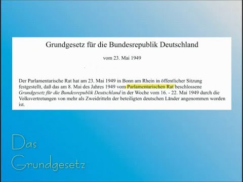 Das Grundgesetz