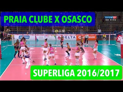 Praia Clube x Osasco - Turno - Superliga de Vôlei Feminino 2016-2017