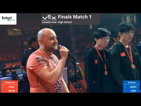 2019 Vex Worlds High School Finals 1