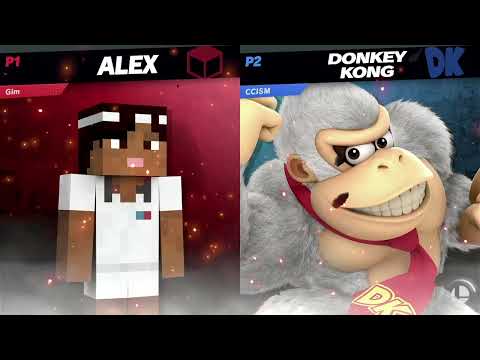 S7even (Steve, R.O.B.) vs ander (Donkey Kong) - Losers Top 8 Qualifier - WGAC #124
