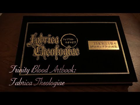 Artbook Flip through: Trinity Blood Fabrica Theologiae
