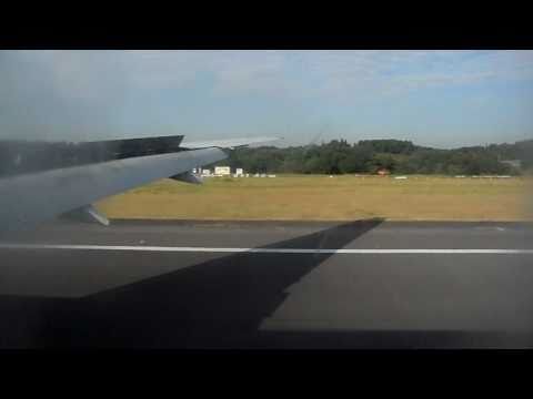 Landing at Tokyo Narita from Vienna with Austrian