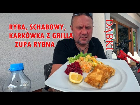 Rowerem po knajpkach - Moje Dąbki i miejsca w których jadam od zawsze /Oddaszfartucha