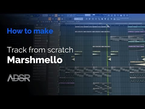 Free Download Track from Scratch, In the Style of: Marshmello TUTORiAL