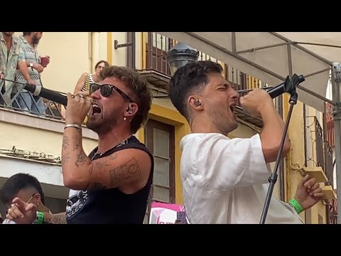 Arde Bogotá ft Dani Fernández - Sin vergüenza @ Plaza del Trigo 2022