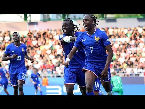 France U21 6–0 Faroe Islands 😱🔥 | Odobert & Tel Masterclass 💎 | UEFA U21 EURO 2025 Qualifiers