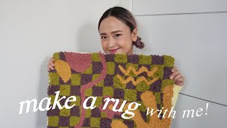 【diy】ラグの作り方 | make a rug with me!