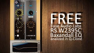 Video thumbnail for FREE Fuse Audio Labs RS W2395C Baxandall EQ explained & analized in Q-Clone by Andrei Martinez Agras