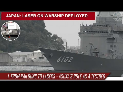 Inside Japan’s 100kW Laser Weapon Installed on JS Asuka Warship for Sea Trials