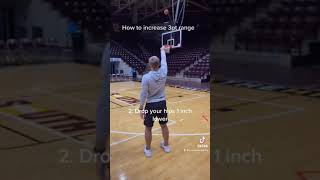 How to increase your three point range!
