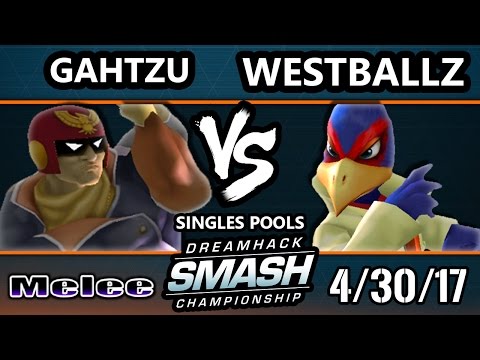DHA 2017 SSBM - G2 | Westballz (Falco) Vs. Gahtzu (Captain Falcon) - Smash Melee