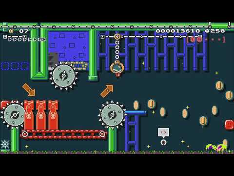 Rythm Switch Factory by Reus - Super Mario Maker 2 - No Commentary 1bu