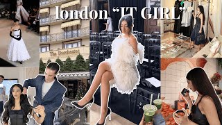 living as a london it girl | fashion week, designer fittings, self-care rituals, & photoshoots
