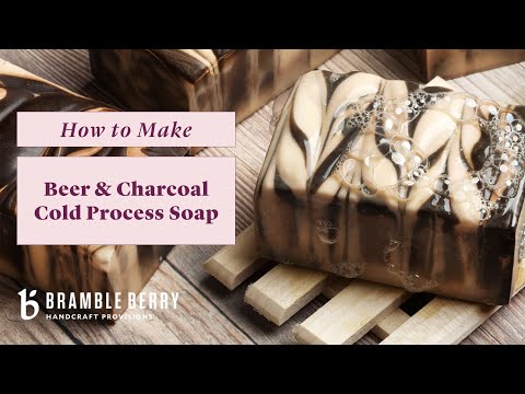 Charcoal Beer Soap Project