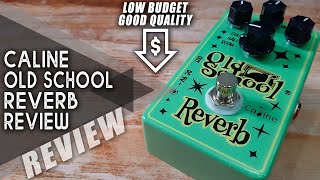 Video thumbnail for AWESOME Budget PEDAL | Caline CP-512 OLD SCHOOL Reverb | VIDEO REVIEW [NO TALK] by Perry Frank