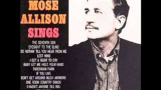 Mose Allison - Baby Let Me Hold Your Hand