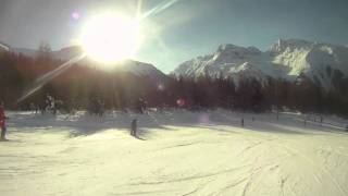 preview picture of video 'Kimbo skiing in Sainte Foy'