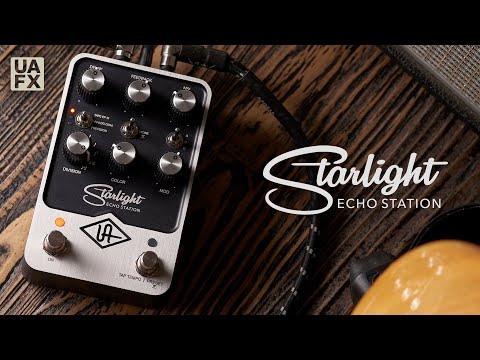 Universal Audio Starlight Echo Station Stereo Delay Pedal with Dual Engines and Bucket-Brigade