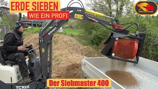 Erde sieben wie ein Profi mit dem Siebmaster 400 ! Ich hab mir einen gekauft!