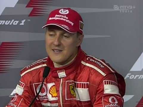 Canada 2006 Press Conference Race with Kimi Räikkönen, Fernando Alonso and Michael Schumacher