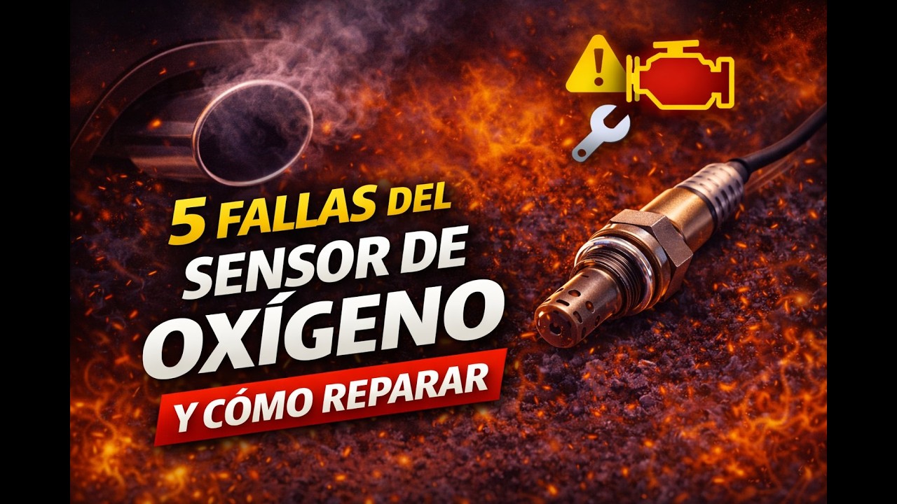 Watch 5 fallas del sensor de oxigeno y como reparar Now 5 fallas del sensor de oxigeno y como reparar