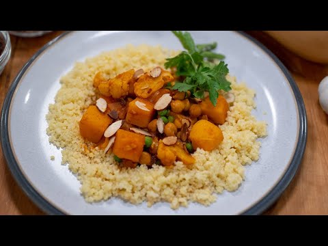 Moroccan Spiced Squash & Chickpea Tagine