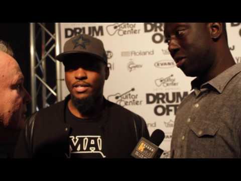 Guitar Center Drumoff 2017 with Rashid Williams  of John Legend and Larnell Lewis of Snarky Puppy