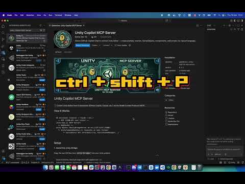 Unity Copilot MCP Server Demo