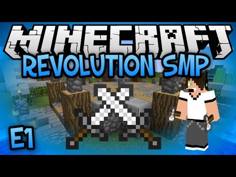 Minecraft [Revolution SMP] E1: Welcome!!!!!!!!!!