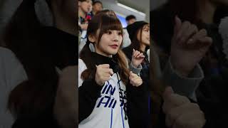#小映  えいちゃんの曾頌恩應援 #12強 2024.11.21 東京巨蛋外野啦啦隊應援 #cheerleader #台湾チア＃棒球＃中華隊