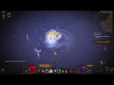 Diablo 3, Season 20, 12:50pm: Wizard Dragon, paragon 108; The 70 to T16 Hustle; Warm up.