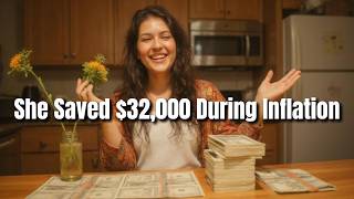 She Saved $32,000 During Inflation — Without Budgeting or Hustling