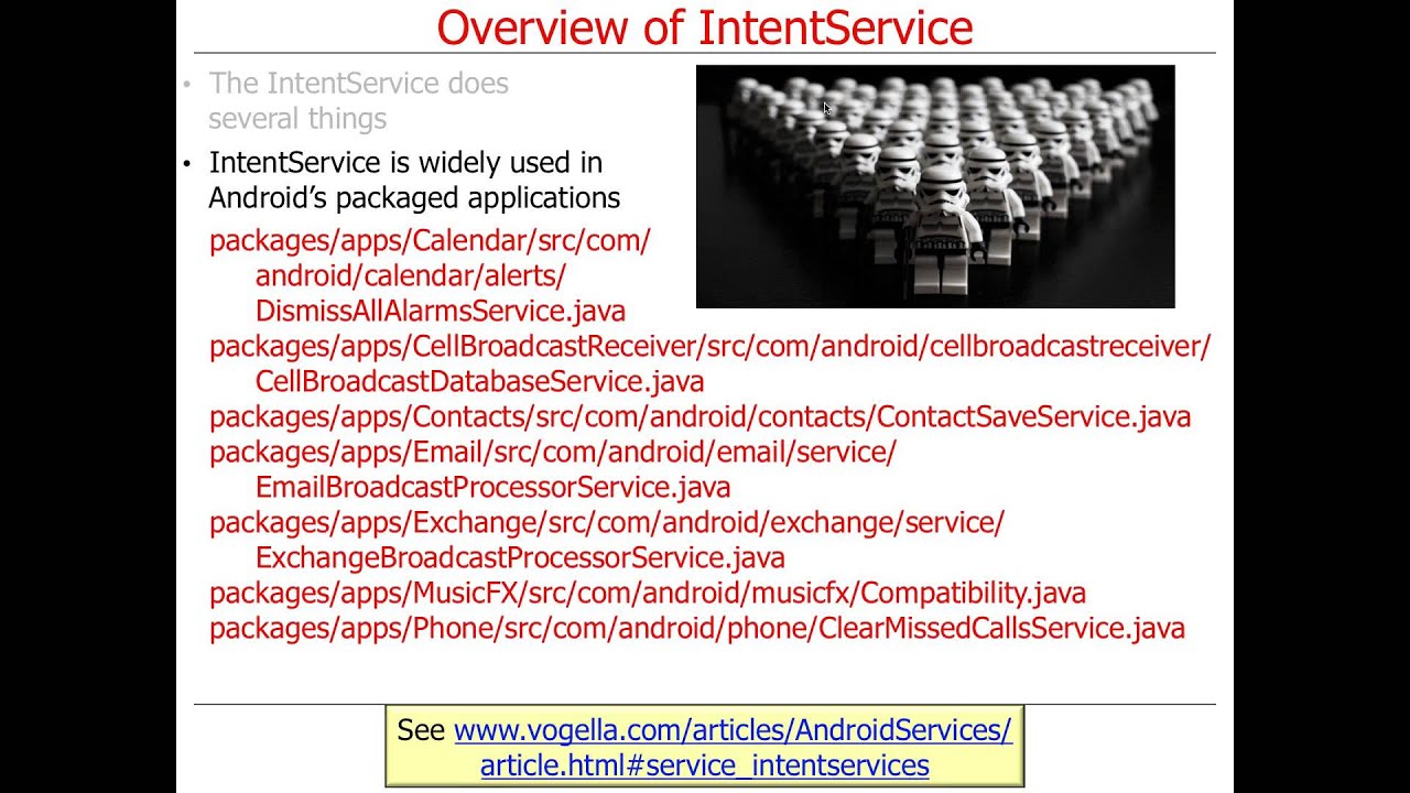 The Android Intent Service