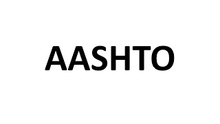 AASHTO SOIL CLASSIFICATION TABLE