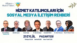 Hizmet Katılımcıları İçin Sosyal Medya İletişim Rehberi