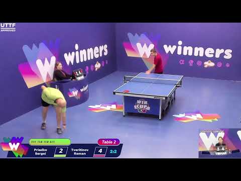 WINners CUP table 2  10.11  Priadko Sergei - Tveritinov Roman 16:15
