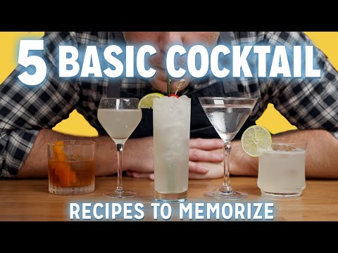 5 simple cocktails you should memorize