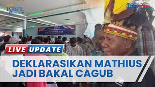 Dewan Adat Sentani Resmi Deklarasikan Mathius Awoitauw sebagai Bakal Calon Gubernur Papua