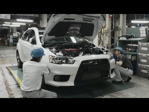 , title : 'Mitsubishi Lancer Evolution - Production Line in Japan'